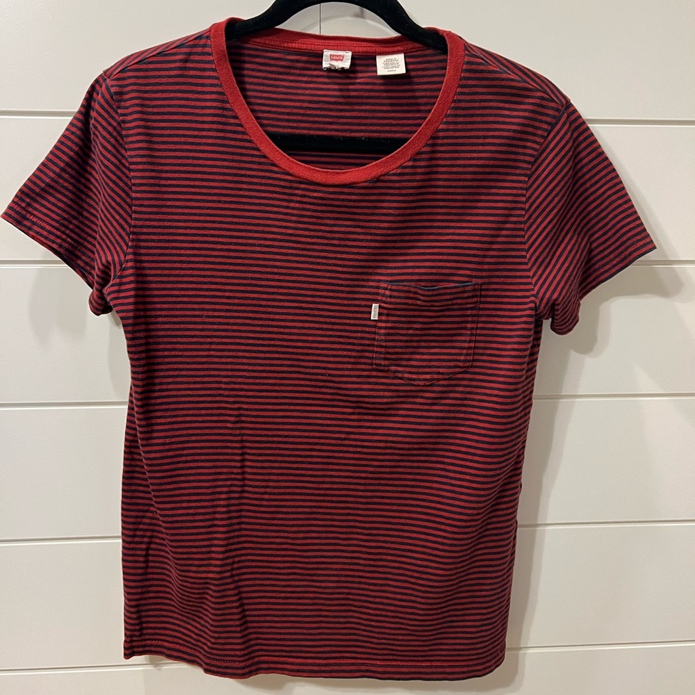 Levi’s striped pocket tee